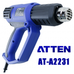 ATTEN AT-A2231 HEAT GUN οικονομικό επαγγελματικό πιστόλι θερμού αέρα 2000W για εργαστήριο εκπαίδευση μοντελισμό